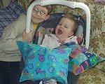 Mary was pretty excited about the pillows :)