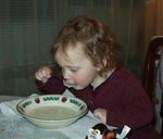 Spoon to mouth!!