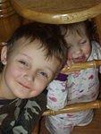 I believe that is bread pizza and milk :) ((On Elijah's face))