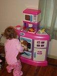 **Some assembly required my butt!** Daddy had fun putting this together for Abigail :)