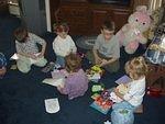The kids had fun opening all of their treats :)