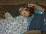Mamaw makes a good pillow :)
