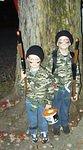 Medic Elijah A. Harris and Sgt. Timothy R. Harris ready for Operation C.A.N.D.Y.!!