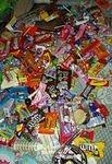 I'm still trying to hide the candy so that the kids will not eat it for Breakfast, Lunch and Dinner!!! (+1 bucket & 1 jar)
