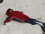 Timothy has decided he is going to sleep outside :P
