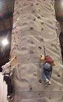 Timothy almost made it to the top!!