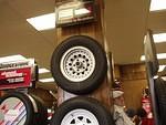 Elijah found this old guy or the tires interesting :)