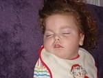 Mary was sleepy! :)