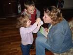 Abby says: Mommy, look what we got you!