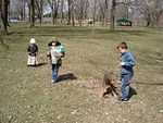 Um, make that "A day at the park with the dog".
