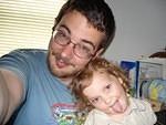 "Daddy, take our picture!"
