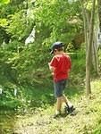 Off in his own little world :) Timothy is getting so big!