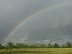 If you look close enough.. you can see another rainbow on top!