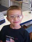 Picking glasses out for Timothy was a hoot!