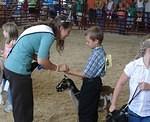 Thank you for your gift of ribbons, oh Queen of the Goats :)