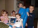 Everyone says Happy Birthday Mary!