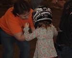Even princesses have to wear helmets!