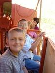 It's hard to take pictures on a train! :P