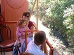Keep your arms, legs and your sister inside the train, please!