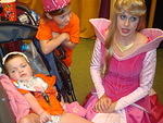 She's apparently telling the kids the story about how she used to have sex for crack money before she landed the gig at disney :P