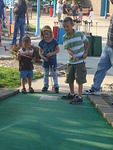 Elijah is going to be the next Happy Gilmore!
