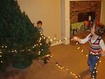If only we could hold them still and turn the tree!